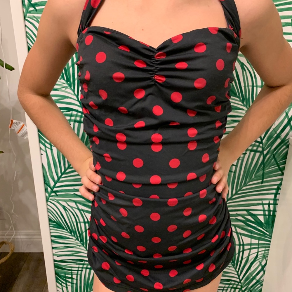 1950s Rockabilly VLV style repro swimsuit